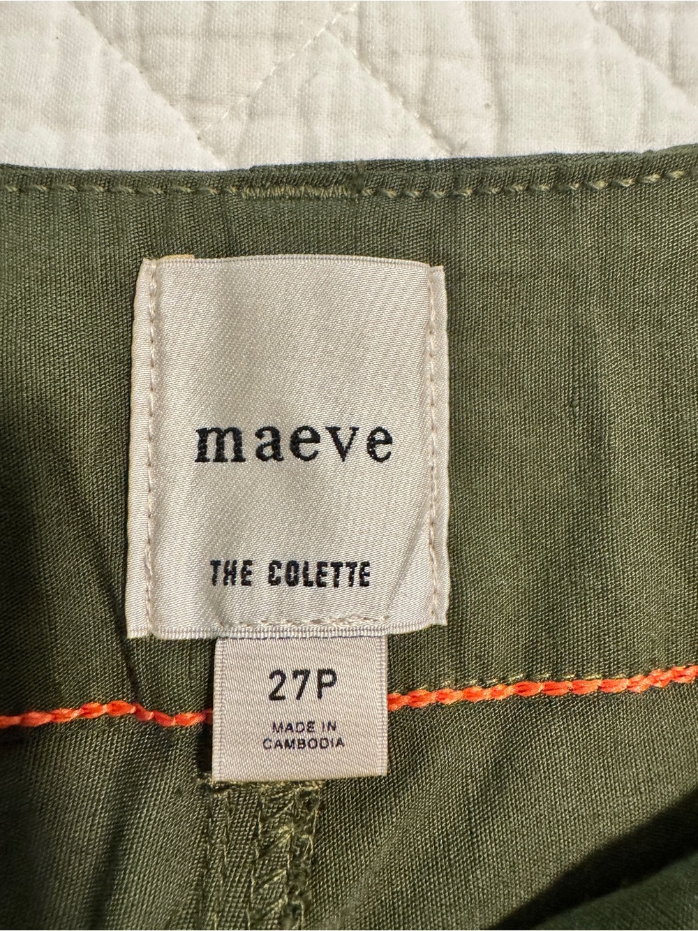 Maeve The Colette Olive Green